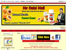 Tablet Screenshot of myhalalmall.com